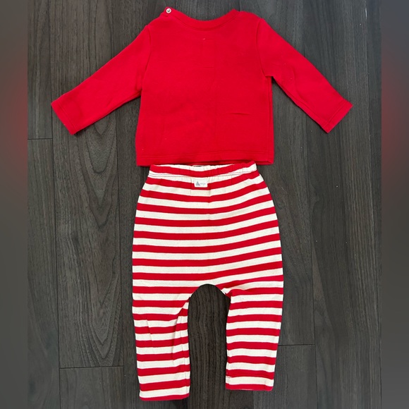 Baby Christmas lama outfit set - Picture 2 of 4